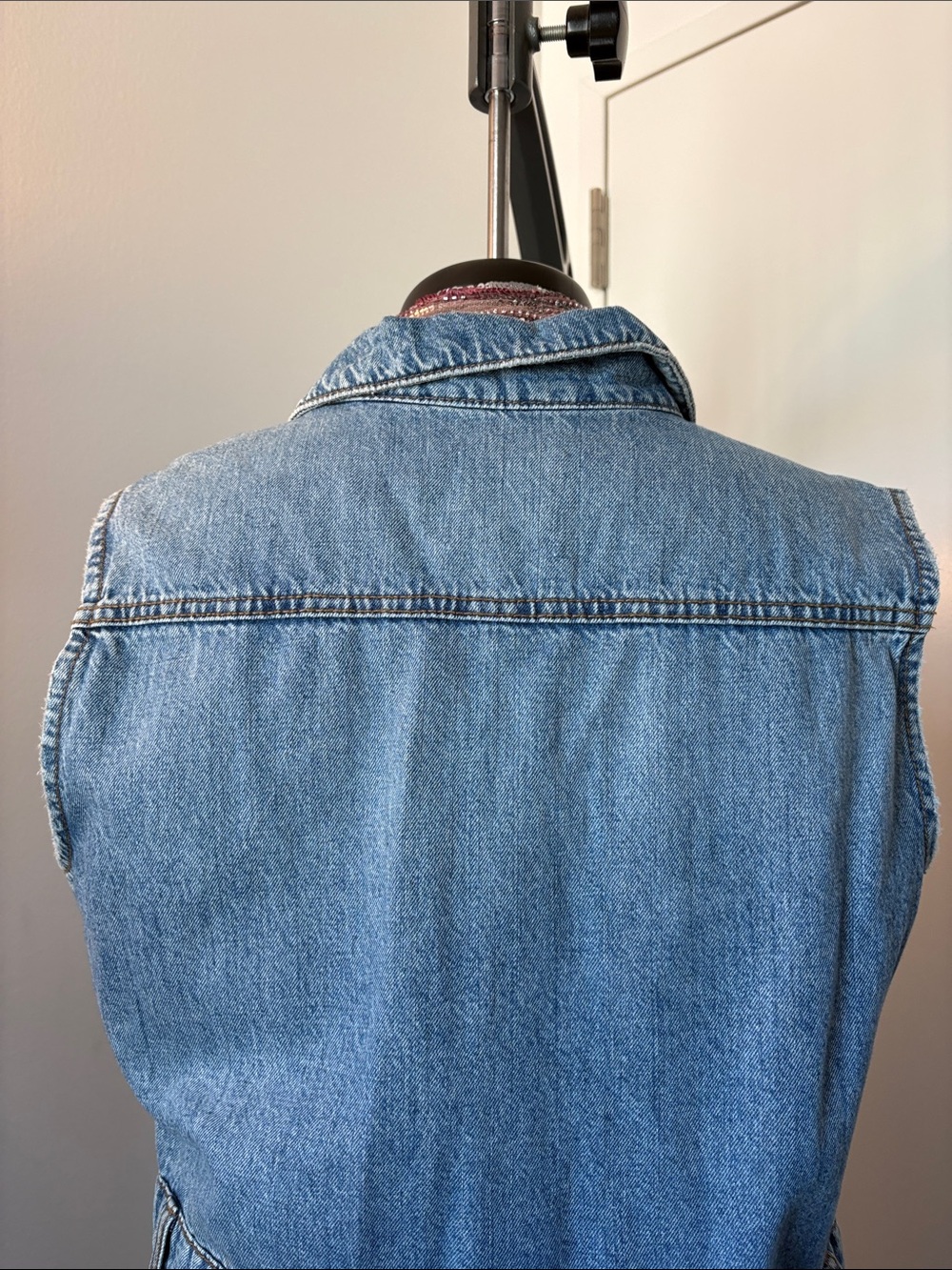 Zara Blue Denim Midi Dress - Picture 11 of 12
